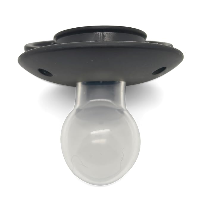 Big Shield Adult Pacifiers for Sleep: Pacifier for Adult with Paci Clips