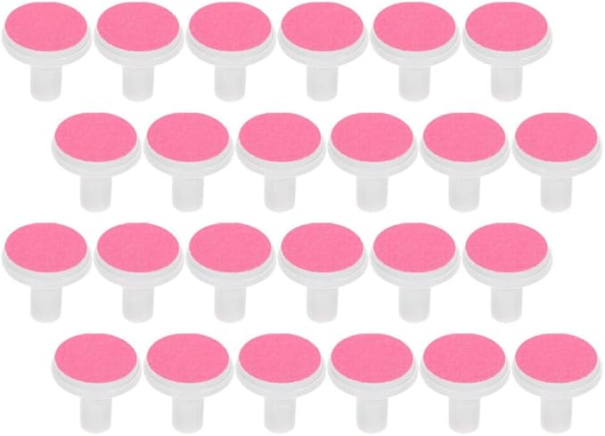 DOITOOL Baby Electric Nail File Replacement Pads 24 Pcs Nail Trimmer Grinding Heads for Infant and Toddler Safe Care 0.7 Inch