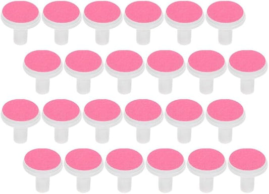 DOITOOL Baby Electric Nail File Replacement Pads 24 Pcs Nail Trimmer Grinding Heads for Infant and Toddler Safe Care 0.7 Inch