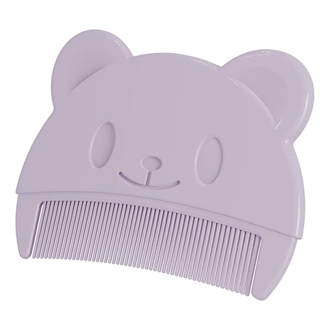 Yuly Hair Comb Fetal Head Dirt Removal Comb Toddler Bathing Comb Head Massager Combs Infant Grooming Product Infant Baby Care Kit, green