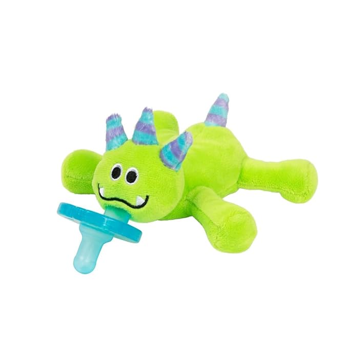 WubbaNub Infant Pacifier - Green Monster