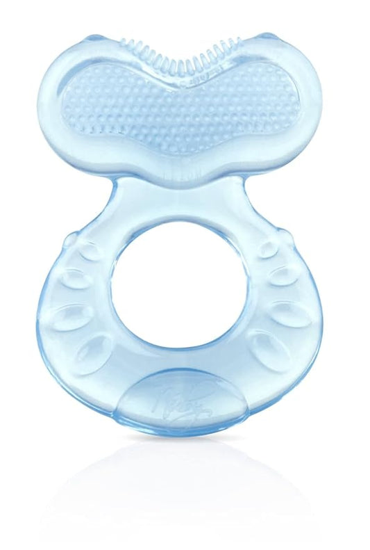 Nuby Silicone Teethe-EEZ Teether with Bristles, Includes Hygienic Case (Pack of 48)