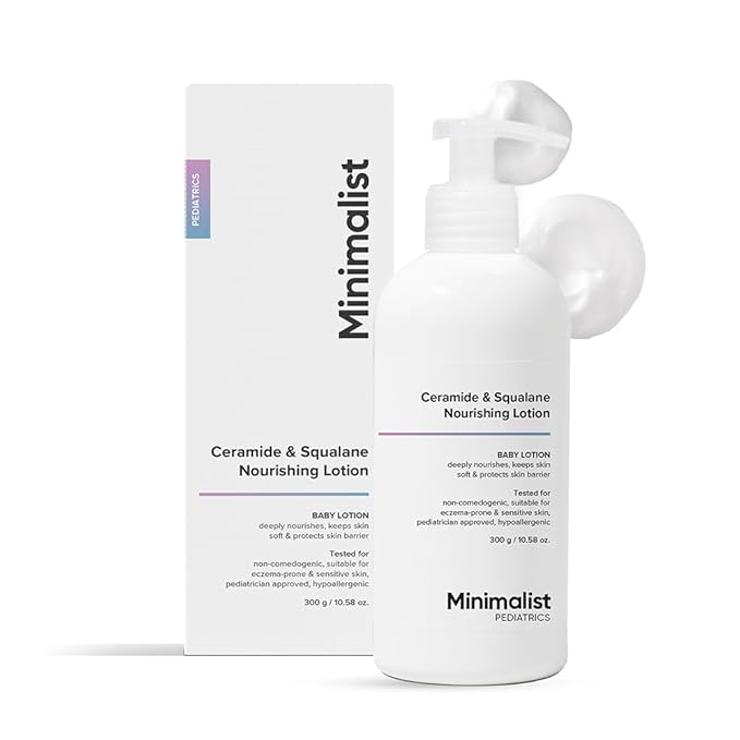 Minimalist Pediatrics Ceramide Squalane Nourishing Lotion