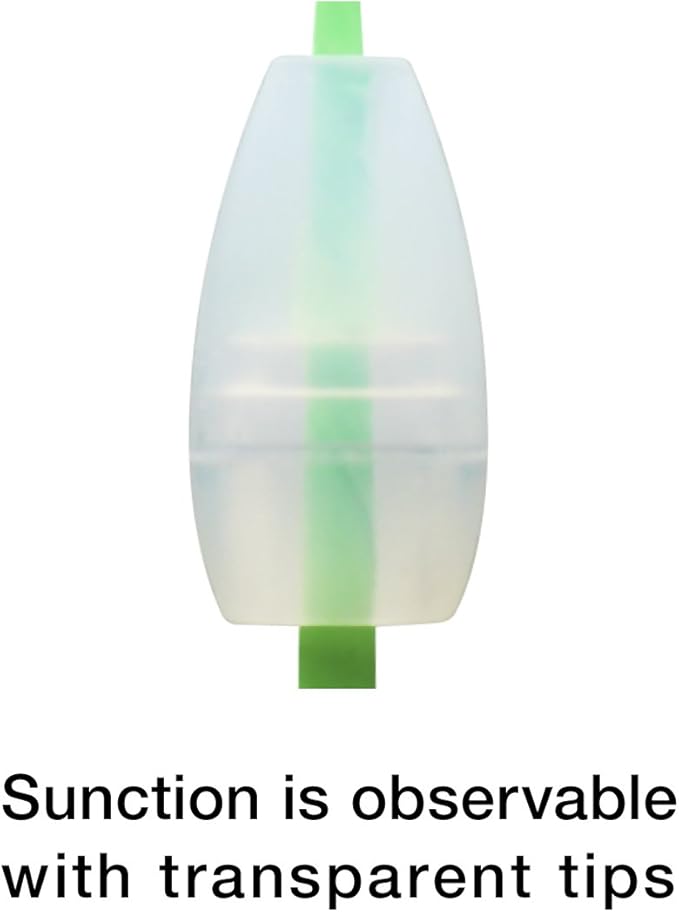 BabySmile Silicone Replacement Tips (2-Pack) for Nasal Aspirator Models S-504, S-503, S-502 & S-303 | Soft, Flexible Nose Tips for Gentle Use