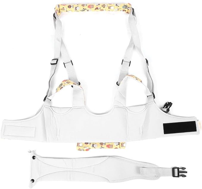 Baby Walking Harness Baby Walker Harness Toddler Learning Walking Assist Beltlight Yellow (Light Yellow-Owl Print)