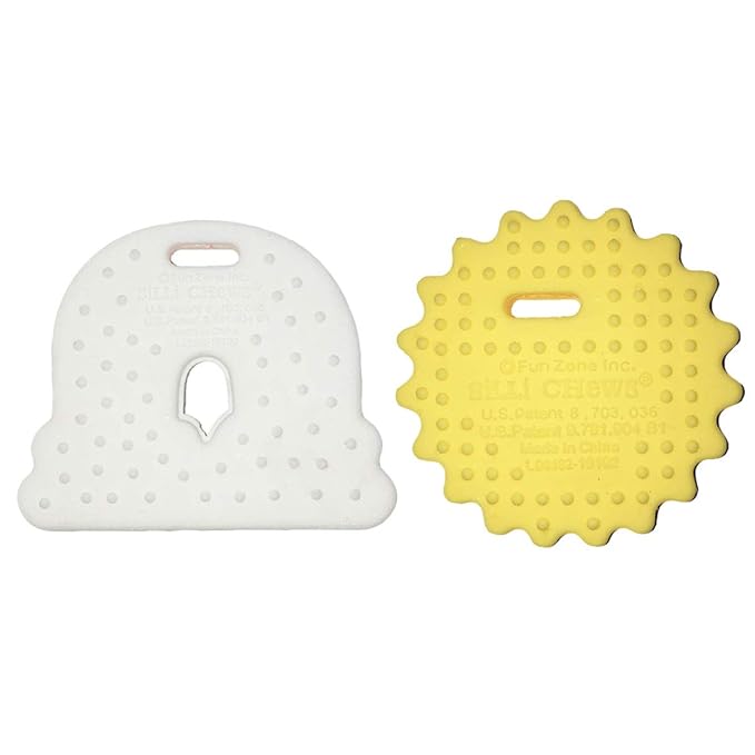 Rainbow Teether Celestial Sun Teethers for Babies BPA Free - Silicone Baby Teether Toys 2" Teething Gift Set
