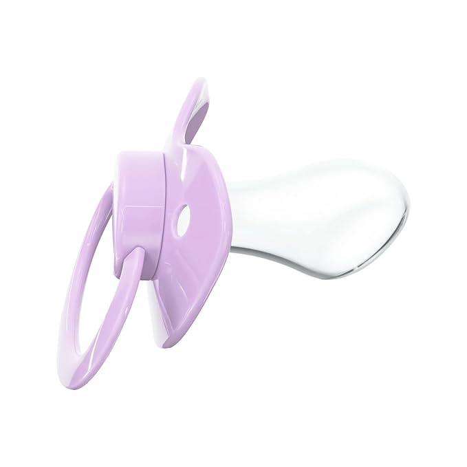Rearz Pacifier Addict - Fixx - JUMBO Functional Adult XXL Silicone Pacifier - Size 10 (Mauve)