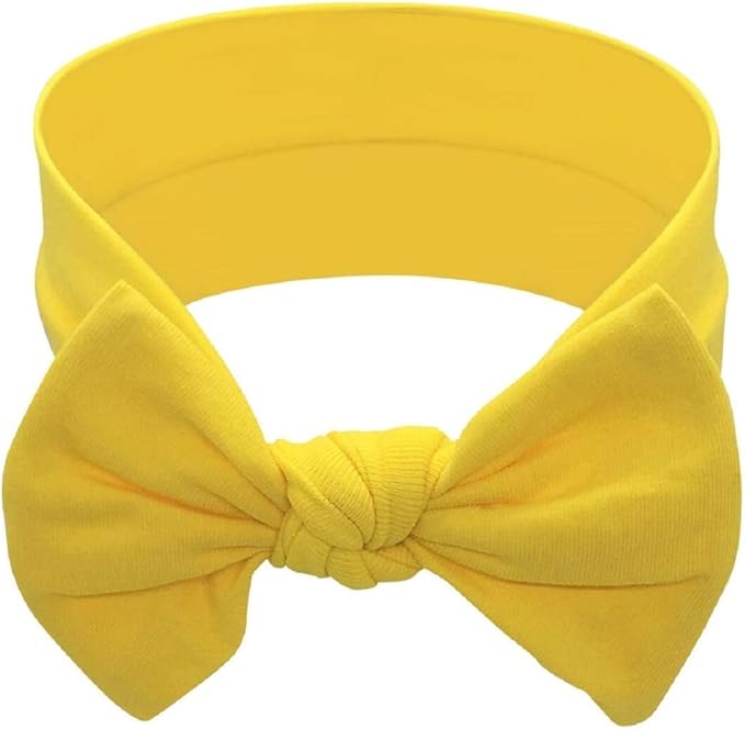 Baby Girl Headbands-Infant,Toddler Cotton Handmade Hairbands with Bows Child Hair Accessories