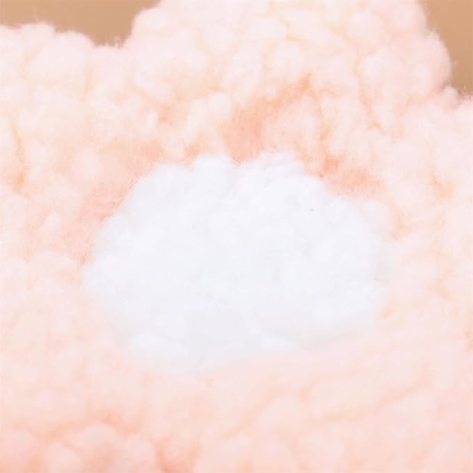 Baby Daisy Pacifier Holder,Light and Soft Dummy Holder Handmade 2 Pack, Decor for Nursing Kids Room（Pink Daisy)