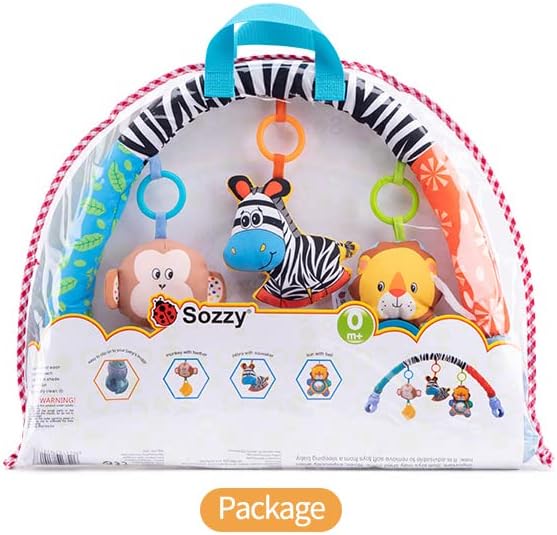 Sozzy : Newborn pram Baby Toy Hanging Arch Zebra Baby rattles Crib mobiles Baby Hanging Toy