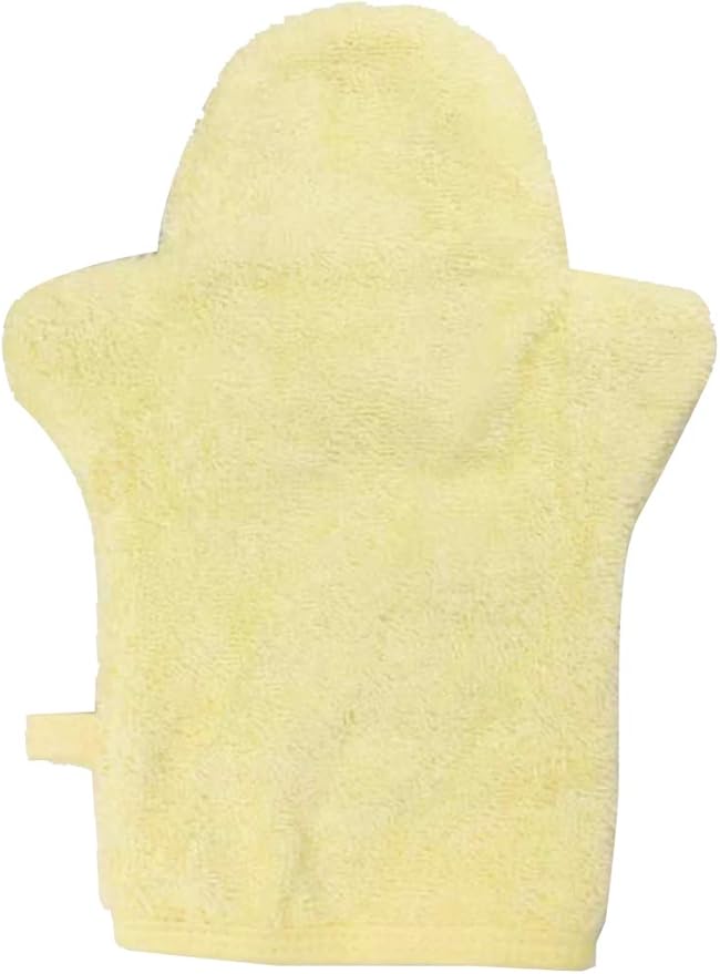 JN&LULU Baby Organics Bath Mitt Toddlers Bath Cotton and Soft Scrub Bathing Loofah Baby Shower Gifts (Duck)