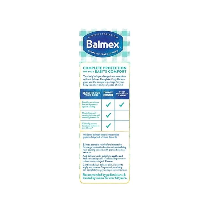 Balmex Diaper Rash Ointment, 4 oz