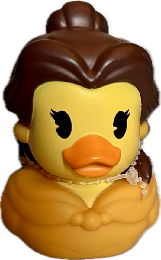Just Play Rubber Ducks - Belle, 3" Bath Toy