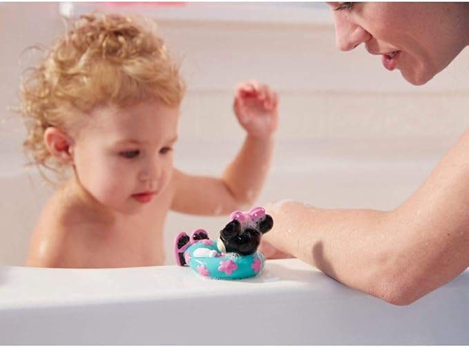 The First Years Disney Minnie Mouse Squirties Baby Bath Toys - Squishy Toddler Toys for Bath, Pool, and Everyday - 3 Count