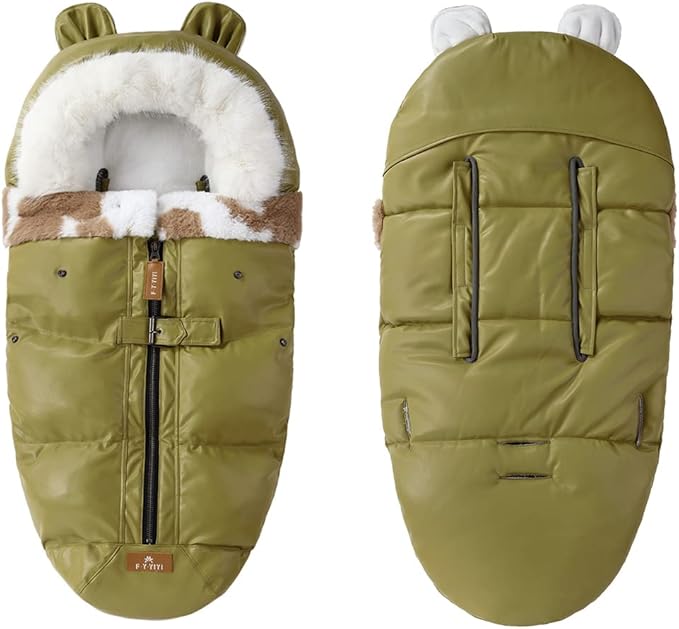 Pram Footmuff,Stroller Padded Footmuff Cover Cosy Toes,Baby Winter Foot Cover,Warmth,Windproof, Waterproof, Cold Resistant, Washable