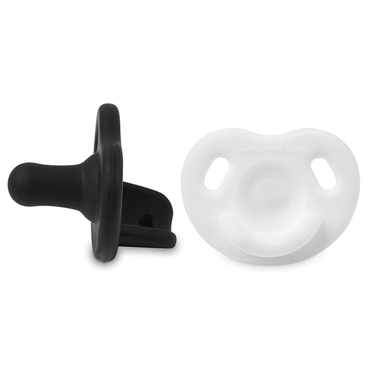Pacifier – Soft Silicone – 0-36 Months – BPA Free – Natural Latch – Lightweight, Dishwasher Safe – for Newborns, Infants, Toddlers