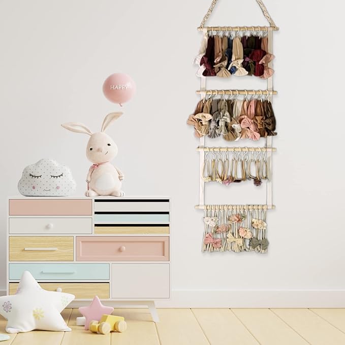 Baby Headband Holder - Organizer for Girls' Bows & Headbands