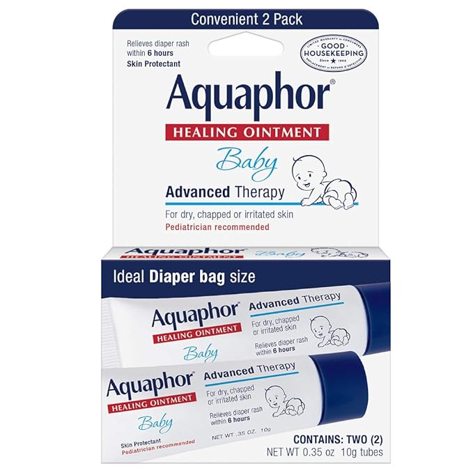 Aquaphor Baby Healing Ointment, Advanced Therapy, 2 Count (Pack of 3)