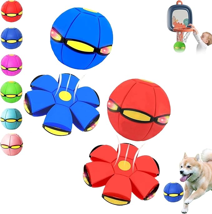 Child's Bouncing Ball, Magic Flying Saucer, Bouncy Ball, Child Bouncing Balls, Magic Pop Up Balls, Suitable for Indoor & Outdoor Use