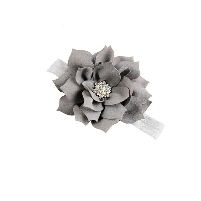 Girl Baby Flower Headbands Rhinestone Flower Princess.(FD83-Multicolor)