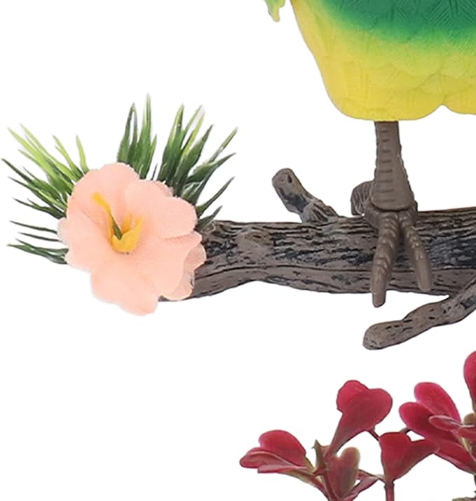 Electric Voice Control Chirping Singing Toy Fluttering Simulation for Children Adults (506H)