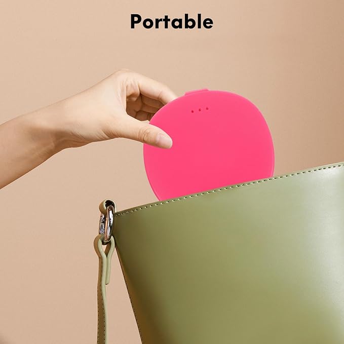 Beavorty Storage Box Plastic Compact Holder for Reusable Period Cups Travel and Home Organization 1.3X1.3X0.3 Inches