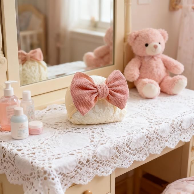 Baby Girl Headbands Nylon Bow Hair Accessories for Newborn Infants Toddlers (Y05, FZ)