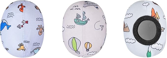 The Replacement Balls (for Mamaroo Swing) Offer More Interaction and Reversible Ball Options to Complement The Multi-Coloured with MamaRoo Cradle in a Set of 3 Balls ﻿