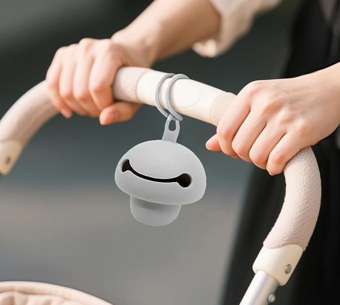 Pacifier Holder case 2pcs Silicone Portable Pacifier Pouch