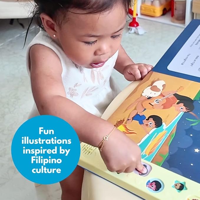 I Love to Sing in Tagalog: Nursery Rhymes, Press and Play Interactive Song Book, Tagalog for Toddlers, Tagalog Baby, Books for Children, Tagalog Kid Books