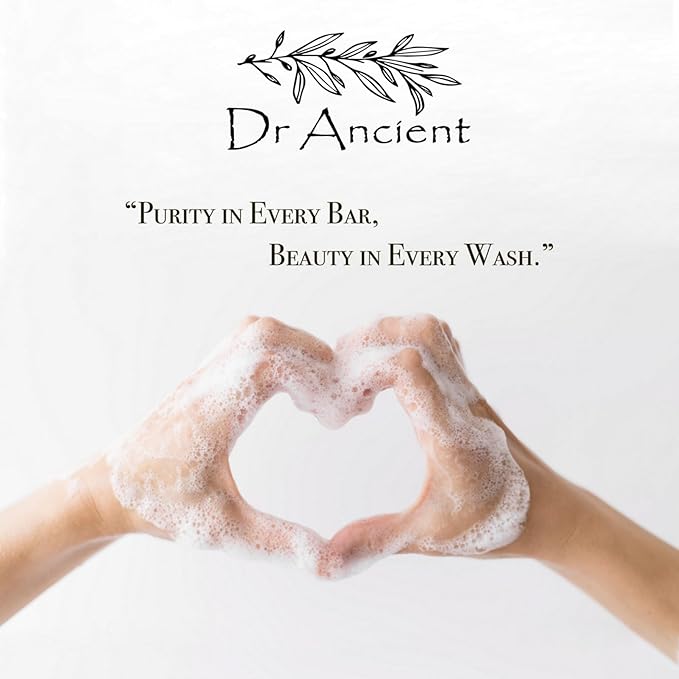 Dr.Ancient Aloe Vera, Stinging Nettle, Goat Milk & Donkey Milk Soap Bar Set (4-Pack) – Organic Handmade Natural Soap Bars, Chemical-Free Gentle Cleanser for Face & Body
