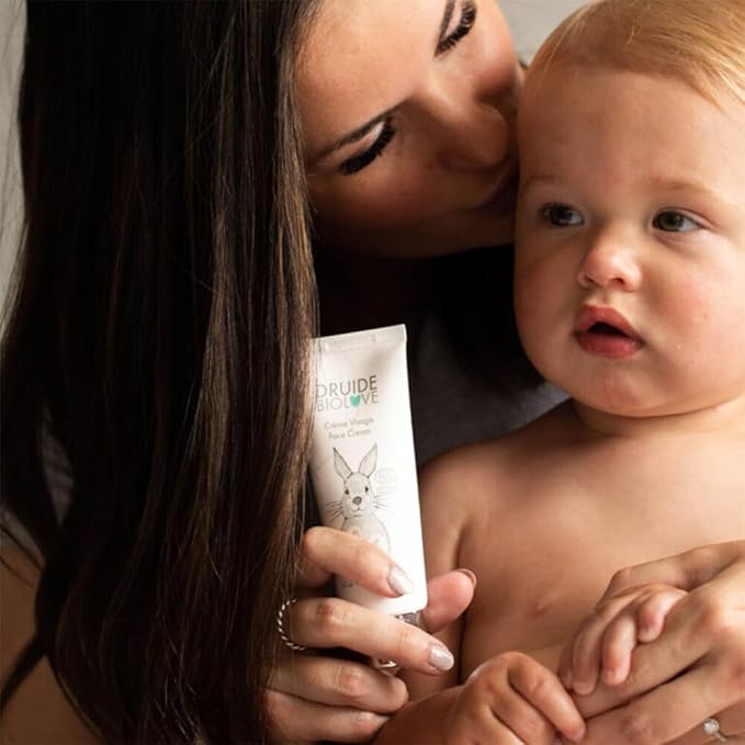 BioLove Baby Face Cream Baby Beauty Body Face Moisturizer,Natural Hydration for Dry & Eczema-Prone Skin Care, Fragrance, Alcohol-Free Formula – 65 ml (2.2 oz Size Chamomile Canada Made by Druide