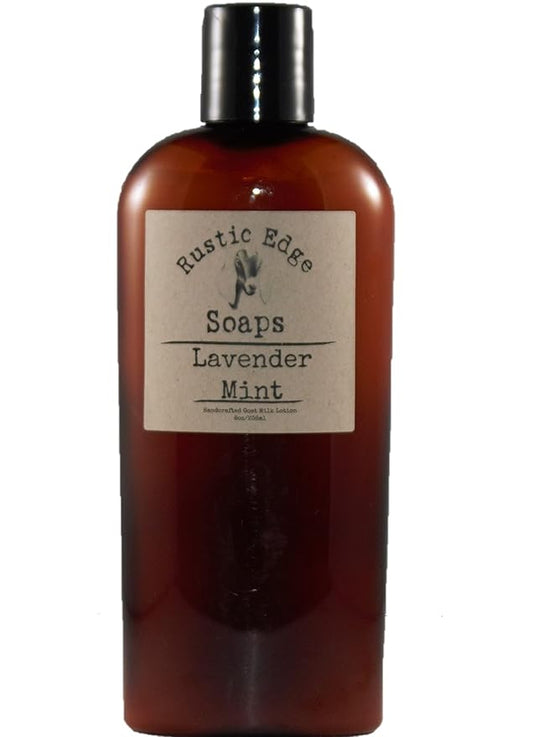 All Natural Lavender Mint Goat Milk Lotion- 8oz