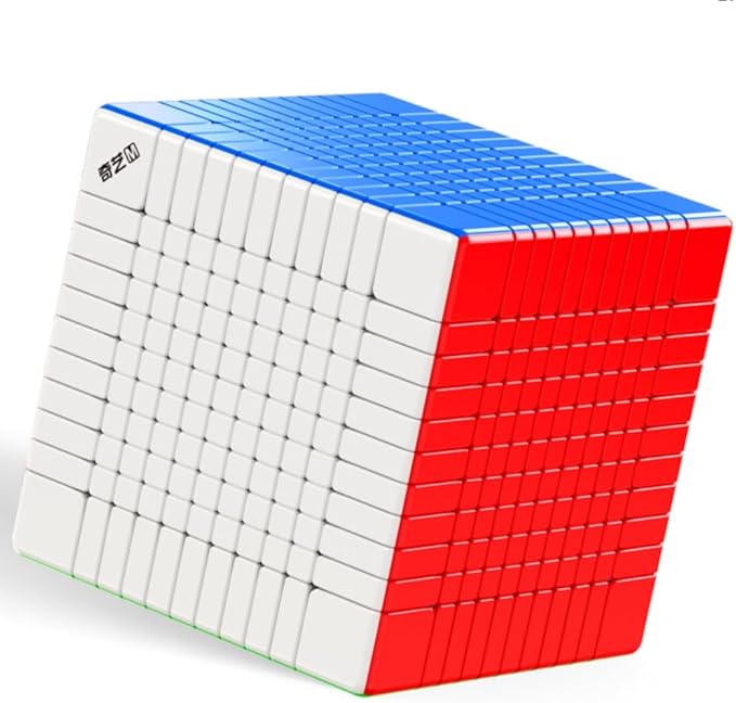 Bukefuno QY Magnetic 11x11 Speed Cube 76MM Magic Stickerless 11 M Education Toys Puzzle Cube 2025 QY 11x11x11 Professional Magnetic Cube