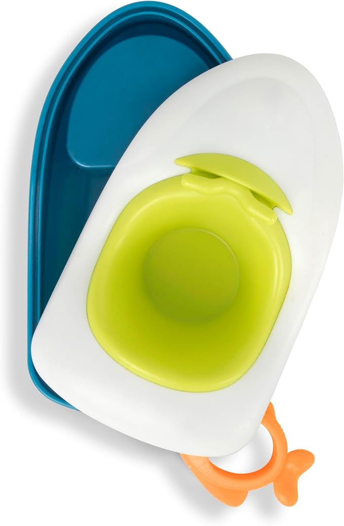 B. toys – Bath Book & Boat – Color Changing Bath Squirter & Pull – String Boat – Colors & Numbers – Convenient Travel Clip – 10+ Months – Tub Time Book + Pull & Go Rider