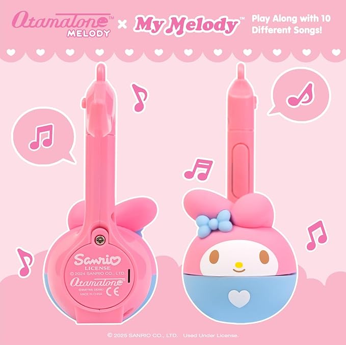 Otamatone Melody Hello Kitty and Friends Electronic Portable Music Instrument/Synthesizer Toy from Japan by Maywa Denki [English Instructions] - My Melody