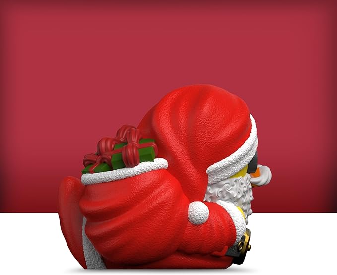 TUBBZ Mini Edition Santa Collectible Vinyl Rubber Duck Figure - Official Numskull Merchandise, Toys & Collectibles