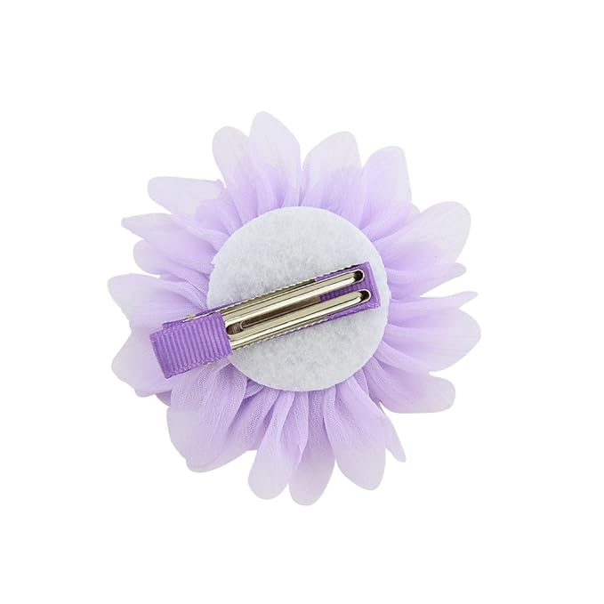 30pcs Baby Girls Alligator Hair Clips Chiffon Flower Hair Barrettes Accessories for Kids Toddler Teens