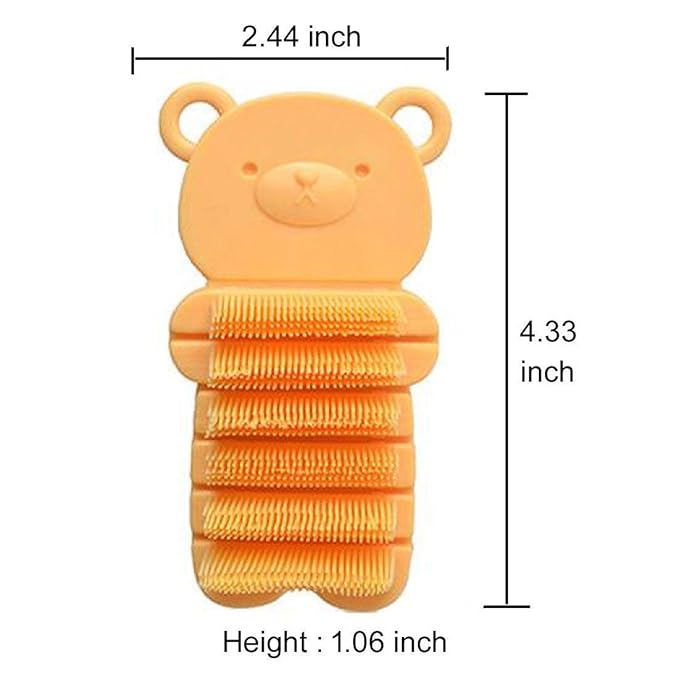 Nail Scrubber Cleaning Brush for Kids Baby Soft Bristle (2PCS)