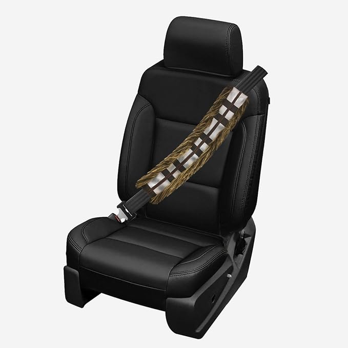 FanWraps Star Wars Chewbacca Bandolier Seat Belt Covers, Brown