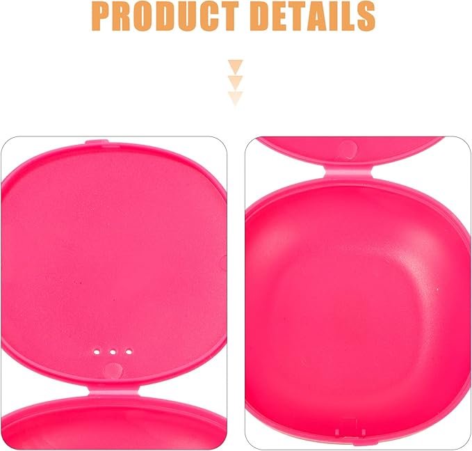 Beavorty Storage Box Plastic Compact Holder for Reusable Period Cups Travel and Home Organization 1.3X1.3X0.3 Inches