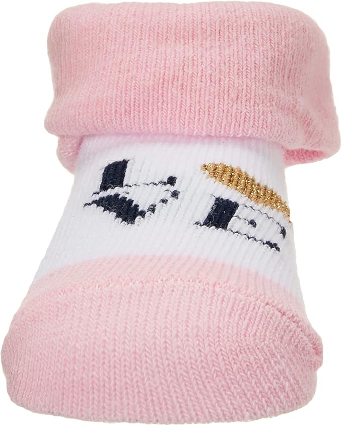 Hudson Baby Girl's Headband and Socks Giftset