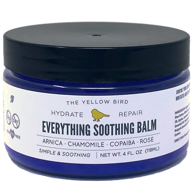 Everything Skin Balm – Organic Multi Purpose Salve & Repair Ointment for Dry Skin, Lips, Hands, Heels & Cuticles | Natural Moisturizer for Cracked, Rough Skin, Rashes, Minor Burns & Baby Diaper Care