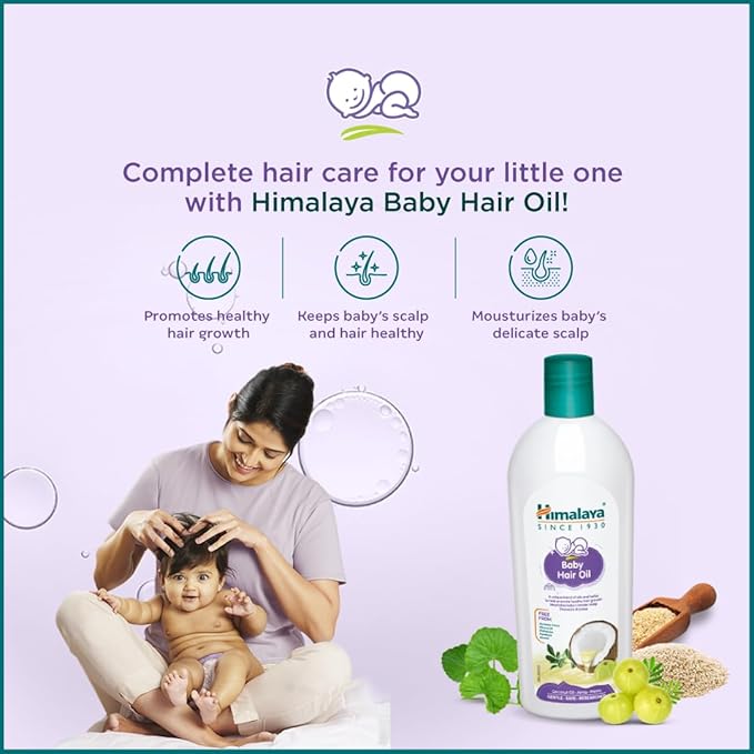 Himalaya Baby Hair Oil, 100ml
