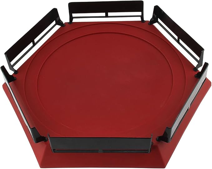 Battle Top, Detachable Battling Top Stadium for Burst Spinning Toy, with Removable Design Easy Storage and Carry, Safe Polished Edge for Kids Gifts (215g/7.6oz)