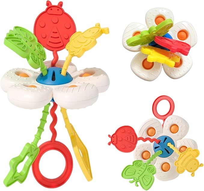 Montessori Toys for Baby Sensory Pull String Development Travel Toys Fidget Educational Learning Activity Gifts for Kids