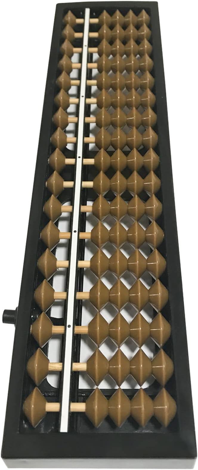 Digit Standard Abacus Soroban Professional 17 Column (10.2 inch) Math Abacus, Math Calculating Tool with Reset Button for Adults (Cofei)