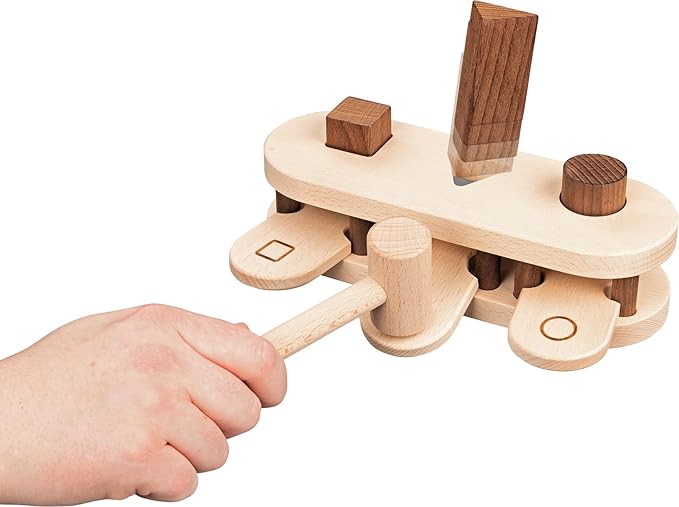 Goki- Hammer Bench, Nature Activity Centres, Colour (Brown) (58681)
