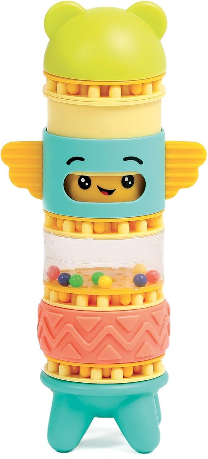 Ludi - PICOTON Hidden Cuckoo Clock - Building and Learning Game - Develops Motor Skills - From 10 Months, Black