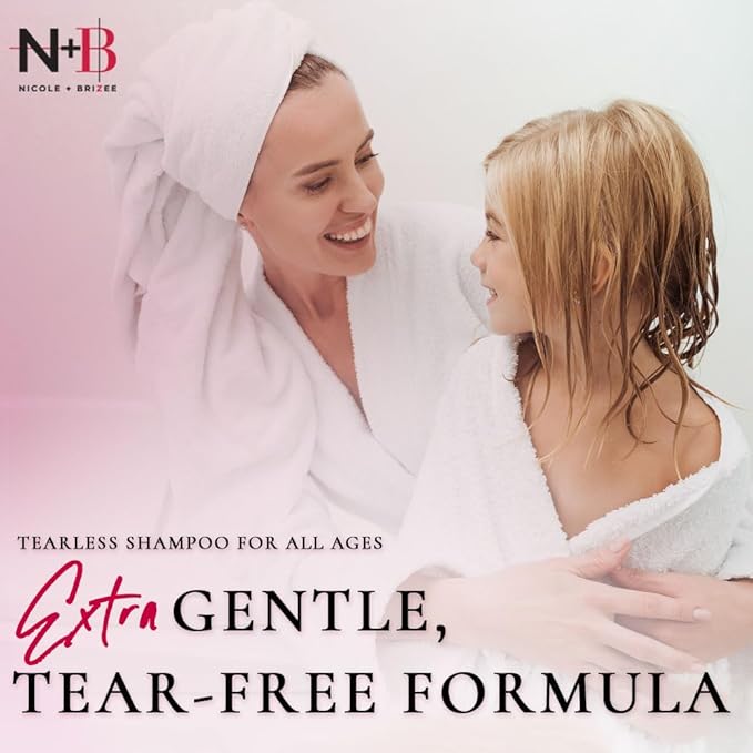 N+B Tearless Collection | Gentle Tear Free Formula | Safe for ALL Ages | Certified Organic Ingredients | USA Made (Conditioner)